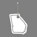 Zippy Clip & State of Georgia Shaped Tag